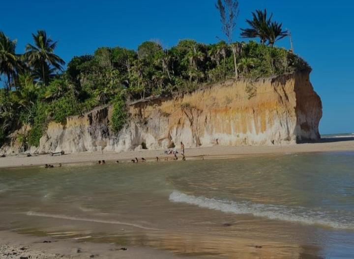 Casa Na Praia Com Piscina Costa Dourada Екстер'єр фото